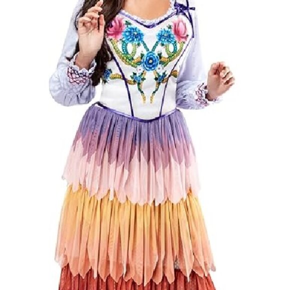 Hunger Games Ballad Of Songbirds And Snakes Lucy Gray Baird Costume Size 0-2 - Picture 5 of 17